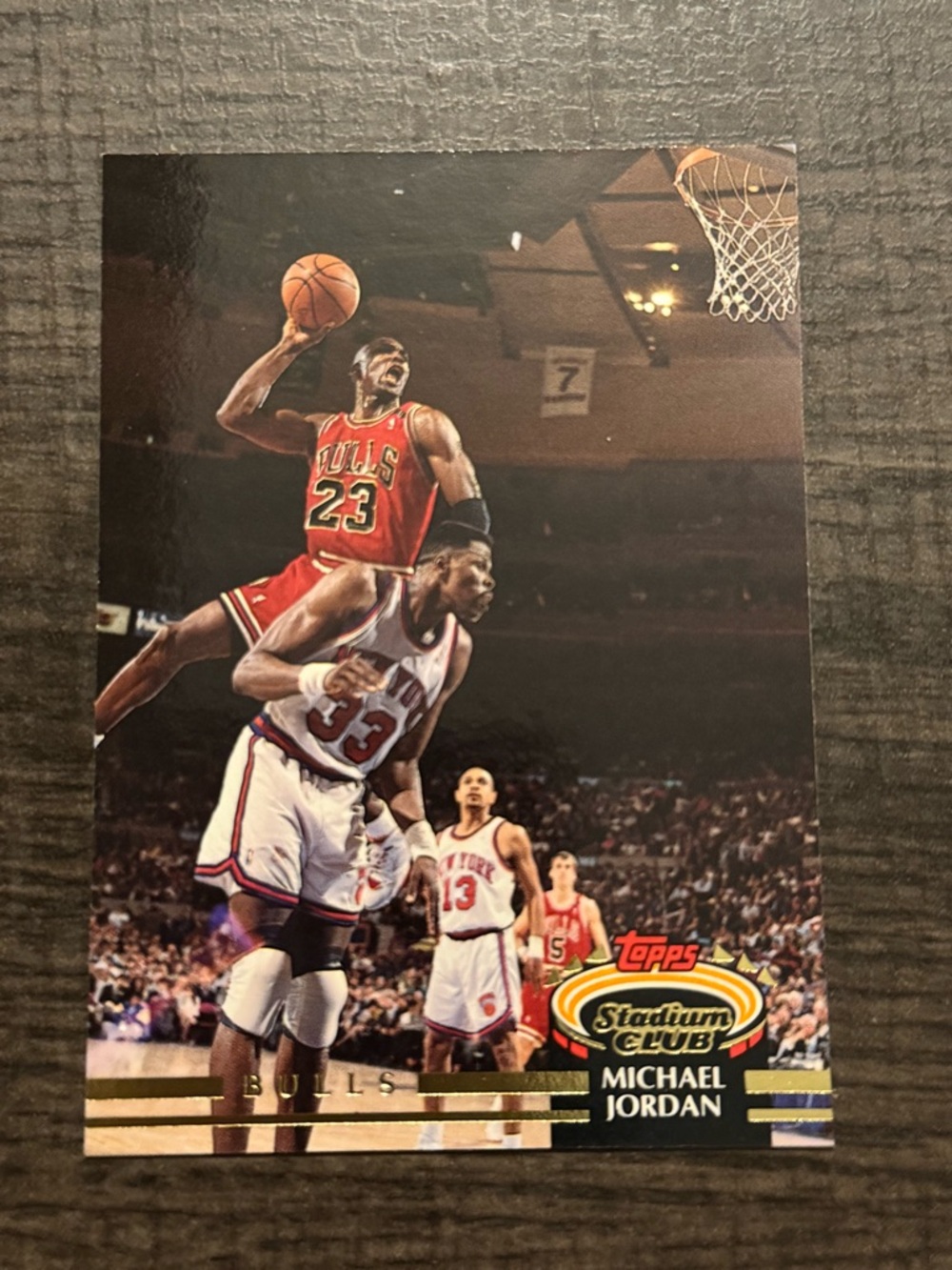Topps Michael Jordan Red White Basketball Card